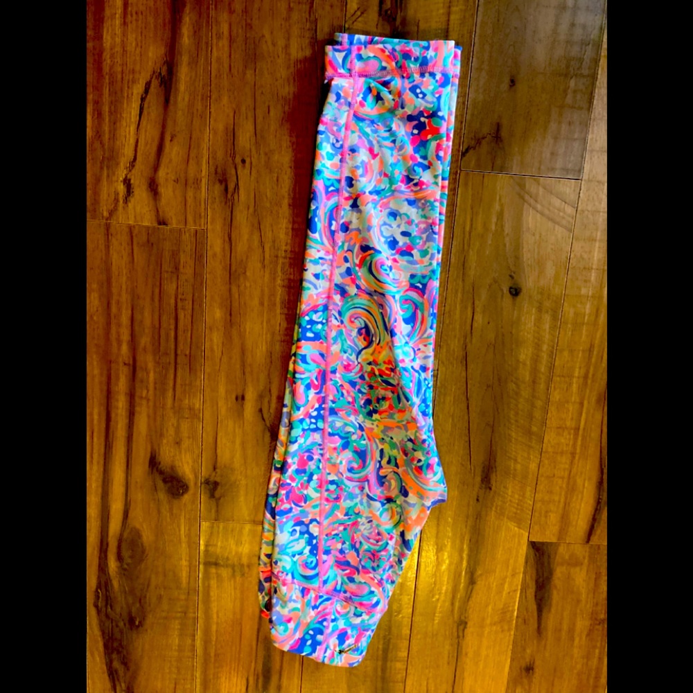 Xs Lilly Pulitzer leggings la playa